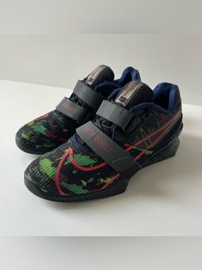 💥RARE💥 Nike Romaleos 4 AMP “I Am Not A Robot" Lifters Men's Size 10 / 44